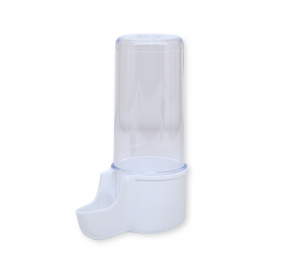 Eco fontein nr 1 80 ml hoge voet wit   transparant