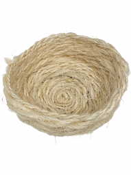 Inlegnest sisal wit 10 stuks 12 cm 1