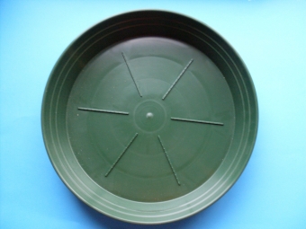 Badschaal plastic groen 35cm