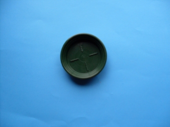 Badschaal plastic groen 12cm