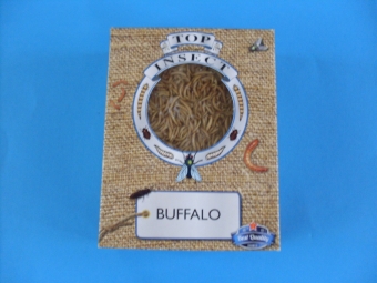 Buffalo wormen 1 liter (diepvries)