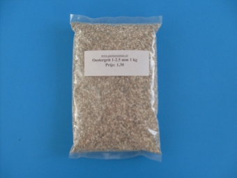 Oestergrit 1 kg 1-2.5 mm (kleine vogels)