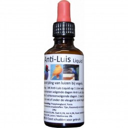 Sjoerd zwart anti luis liquid flesje van 50 ml