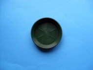 Badschaal plastic groen 14cm