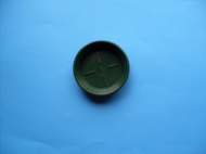 Badschaal plastic groen 12cm