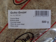 Cocos-Sisal 500 gram (Quiko)
