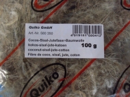 Cocos-Sisal-Jute-Katoen 100 gram (Quiko)